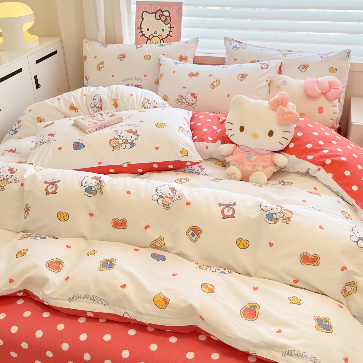 91家纺网 家纺一手货源 找家纺 （总）暮思家居 2026新款正版授权三丽鸥全棉纯棉四件套系列-第一批