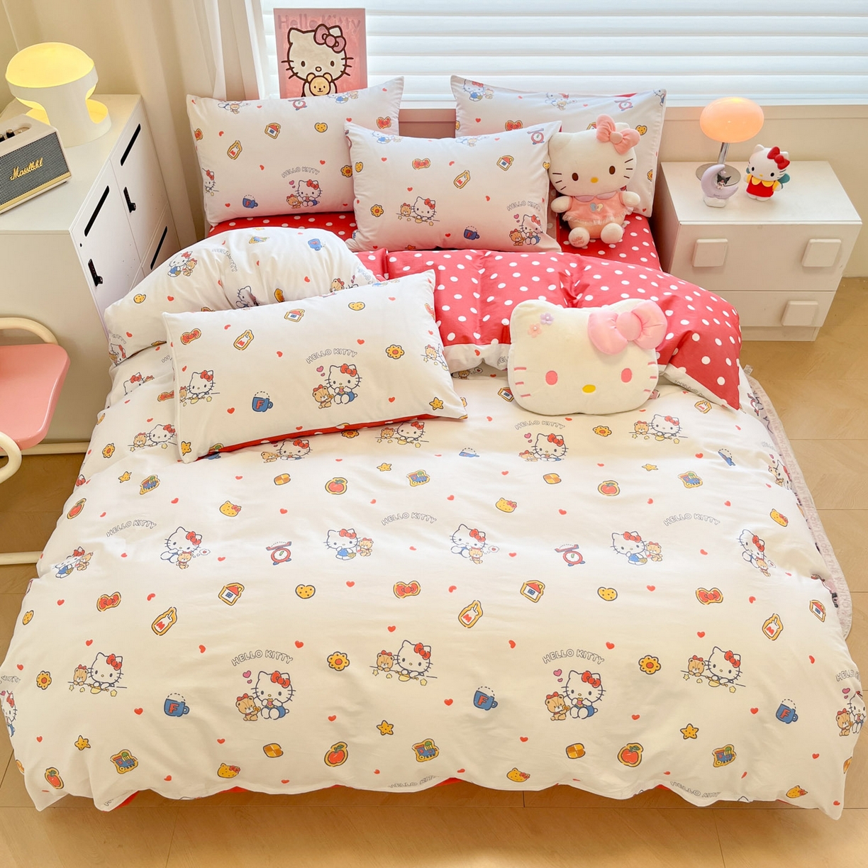 91家纺网 家纺一手货源 找家纺 （总）暮思家居 2026新款正版授权三丽鸥全棉纯棉四件套系列-第一批