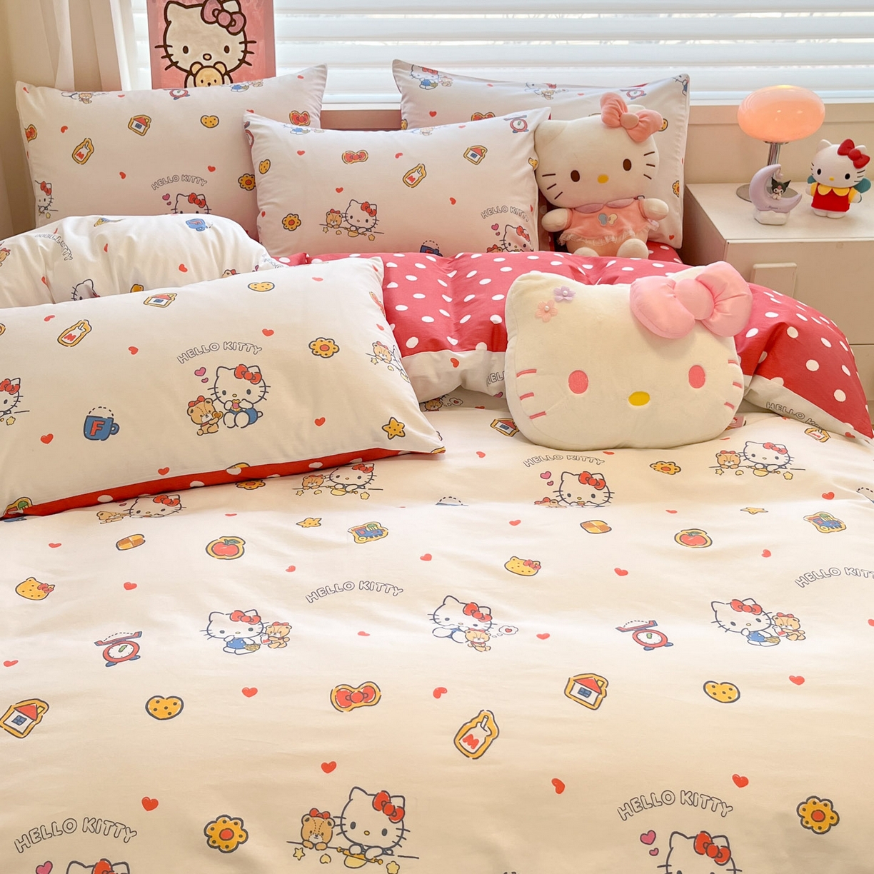 91家纺网 家纺一手货源 找家纺 （总）暮思家居 2026新款正版授权三丽鸥全棉纯棉四件套系列-第一批