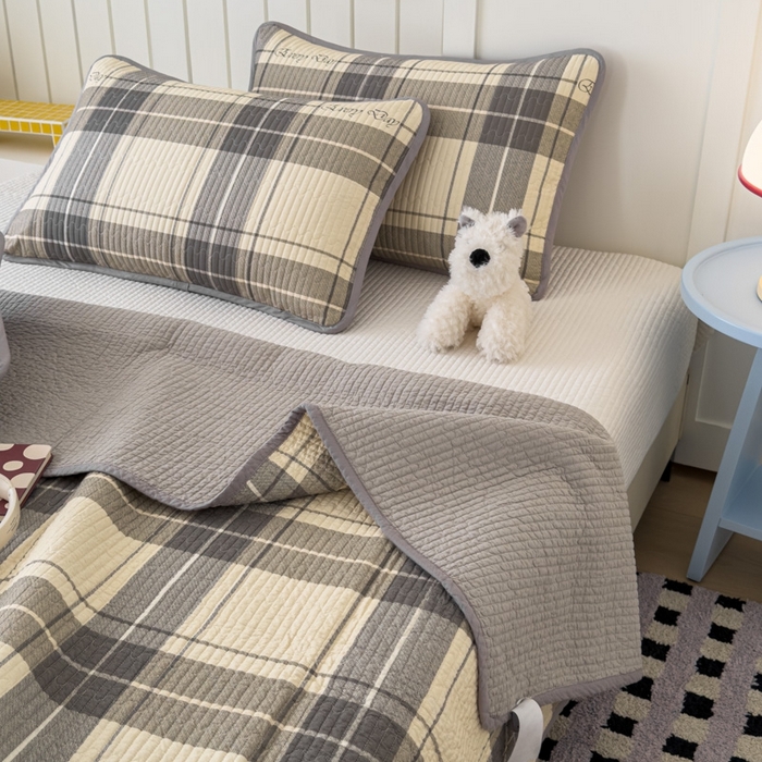 91家纺网 家纺一手货源 找家纺 茉夕家纺 2026新款春季纯棉棉花印花单品床盖单件床盖 千昭