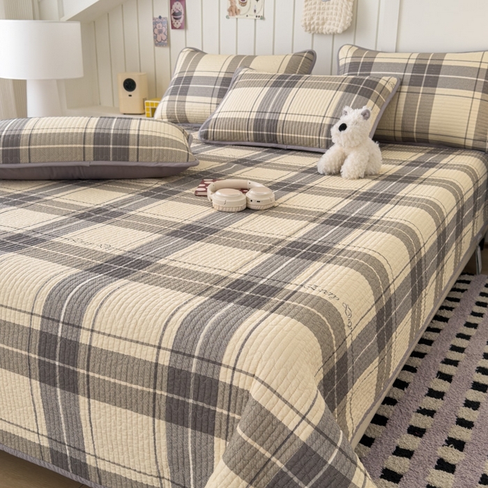 91家纺网 家纺一手货源 找家纺 茉夕家纺 2026新款春季纯棉棉花印花单品床盖单件床盖 千昭