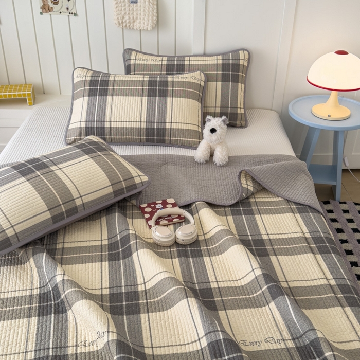 91家纺网 家纺一手货源 找家纺 茉夕家纺 2026新款春季纯棉棉花印花单品床盖单件床盖 千昭