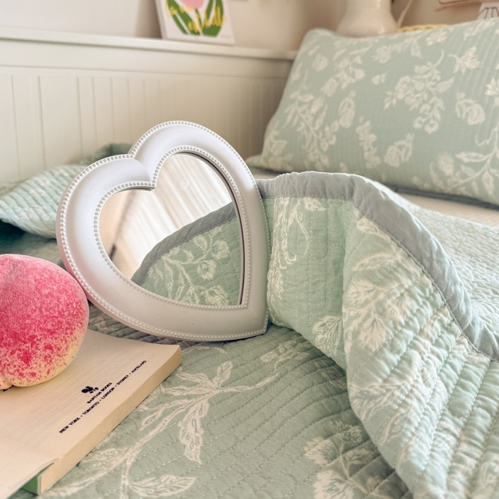 91家纺网 家纺一手货源 找家纺 茉夕家纺 2026新款春季纯棉棉花印花单品床盖单件床盖 清甜