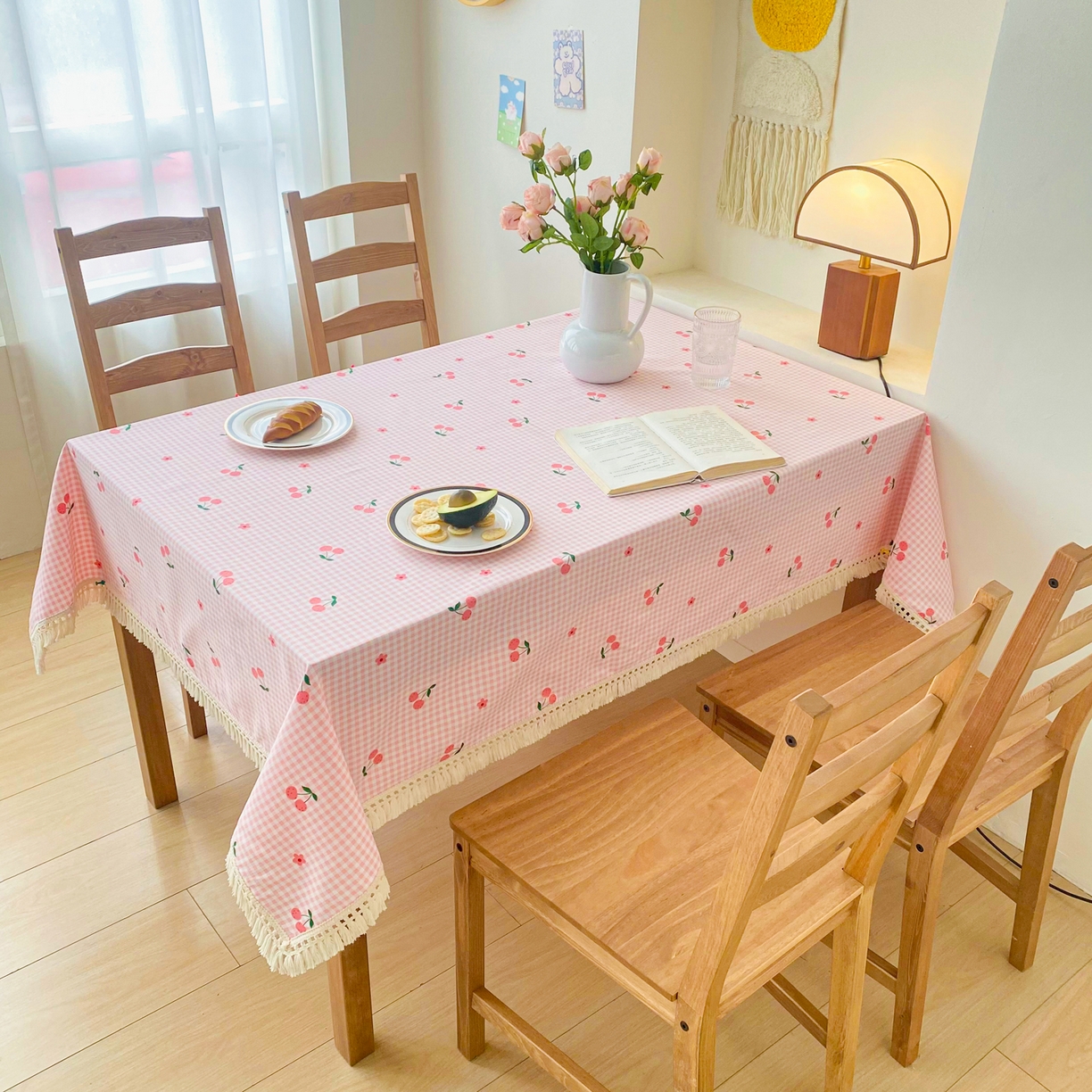 91家纺网 家纺一手货源 找家纺 （总）金泰莱 2026新款印花老粗布桌布