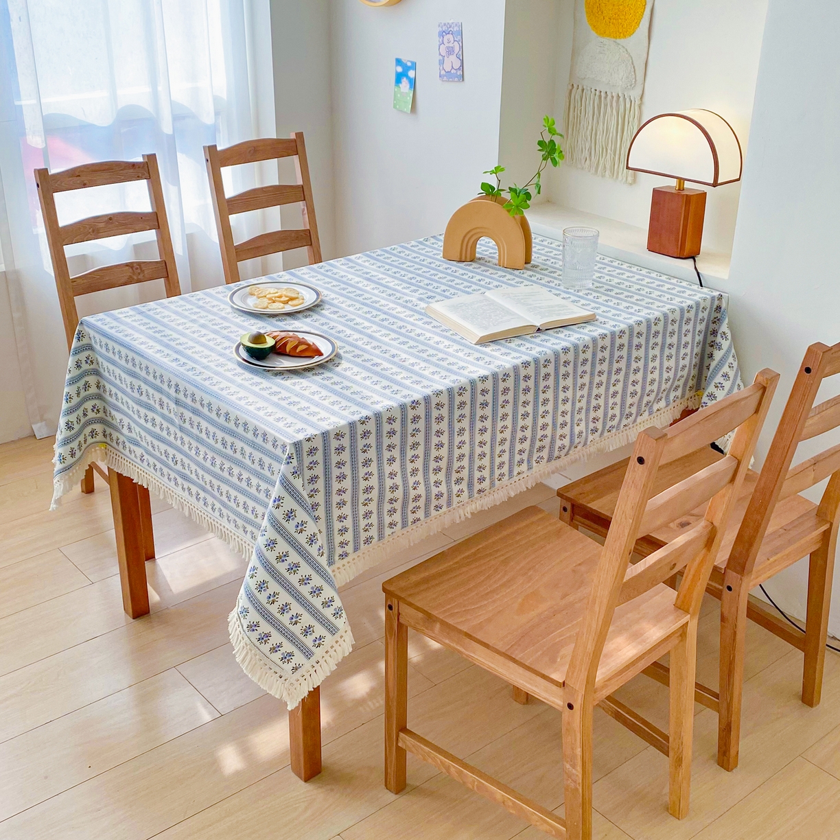 91家纺网 家纺一手货源 找家纺 （总）金泰莱 2026新款印花老粗布桌布