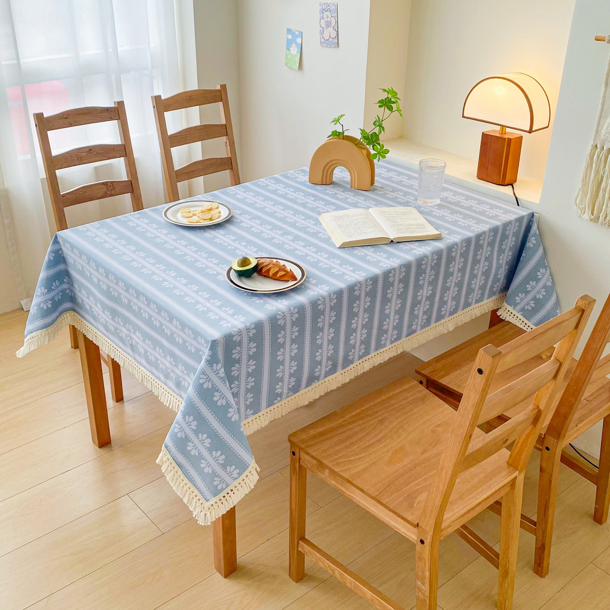 91家纺网 家纺一手货源 找家纺 （总）金泰莱 2026新款印花老粗布桌布