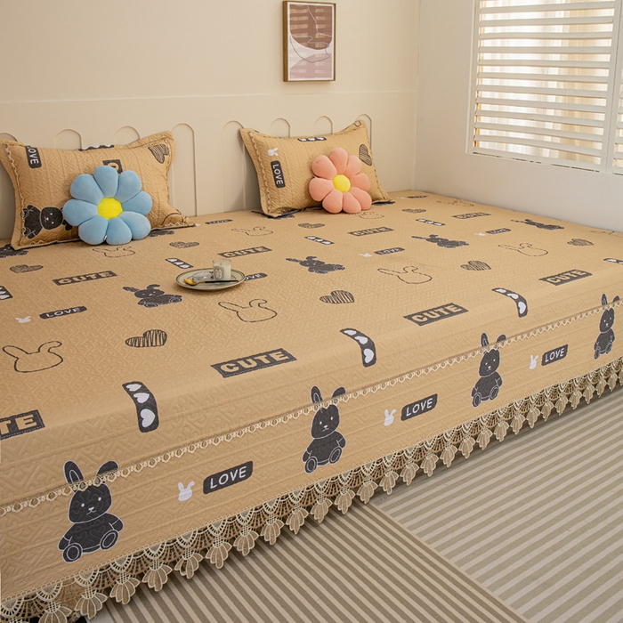 91家纺网 家纺一手货源 找家纺 （总）手艺人 2025新款纯棉绗缝炕盖榻榻米炕垫K367-K372