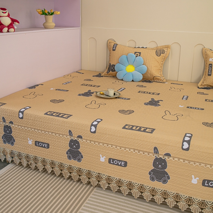 91家纺网 家纺一手货源 找家纺 （总）手艺人 2025新款纯棉绗缝炕盖榻榻米炕垫K367-K372