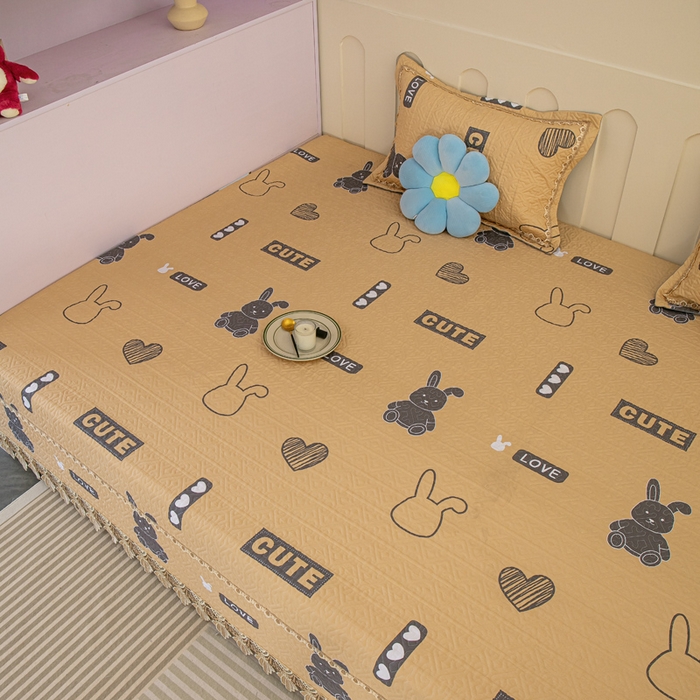 91家纺网 家纺一手货源 找家纺 （总）手艺人 2025新款纯棉绗缝炕盖榻榻米炕垫K367-K372