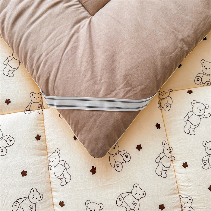 91家纺网 家纺一手货源 找家纺 （总）魅图家纺 2025新款A类云朵棉印花棉花软床垫床褥子