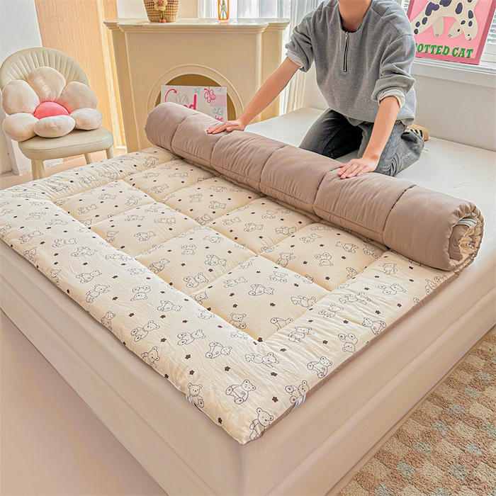 91家纺网 家纺一手货源 找家纺 （总）魅图家纺 2025新款A类云朵棉印花棉花软床垫床褥子