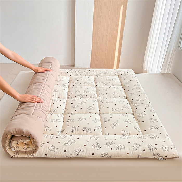 91家纺网 家纺一手货源 找家纺 （总）魅图家纺 2025新款A类云朵棉印花棉花软床垫床褥子