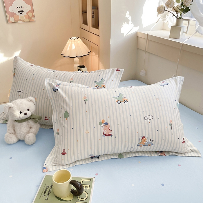 91家纺网 家纺一手货源 找家纺 金盛纺 2025新款13372全棉印花单品被套 迪迪龙