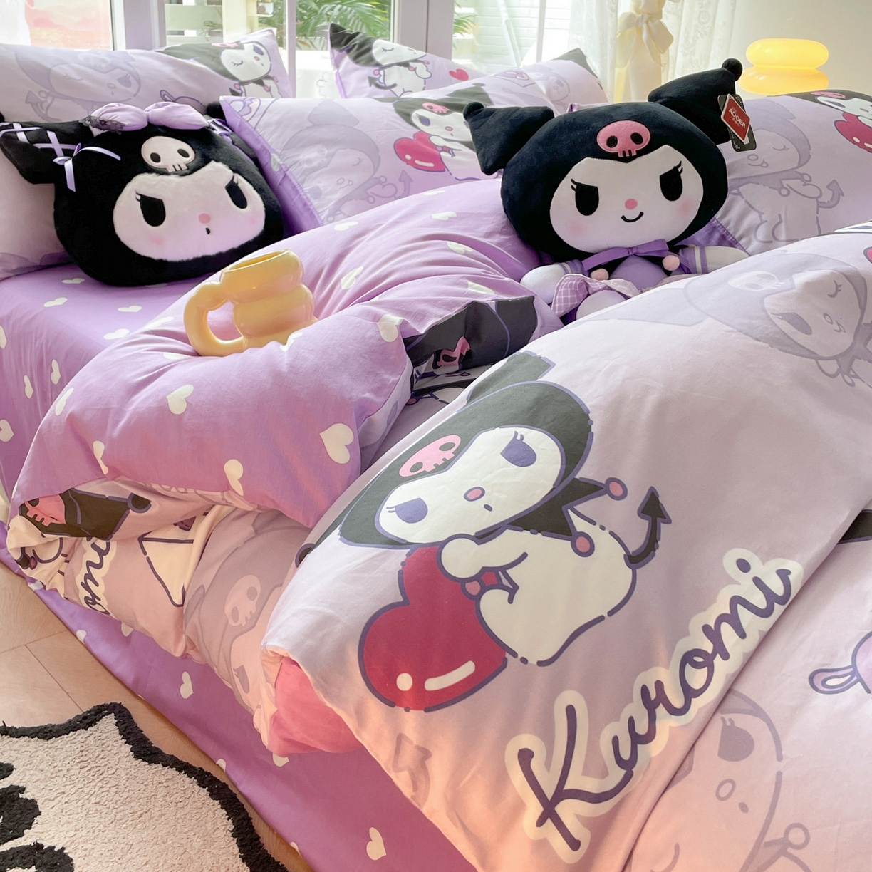 91家纺网 家纺一手货源 找家纺 （总）暮思家居 2026新款正版授权三丽鸥全棉纯棉四件套系列-第一批