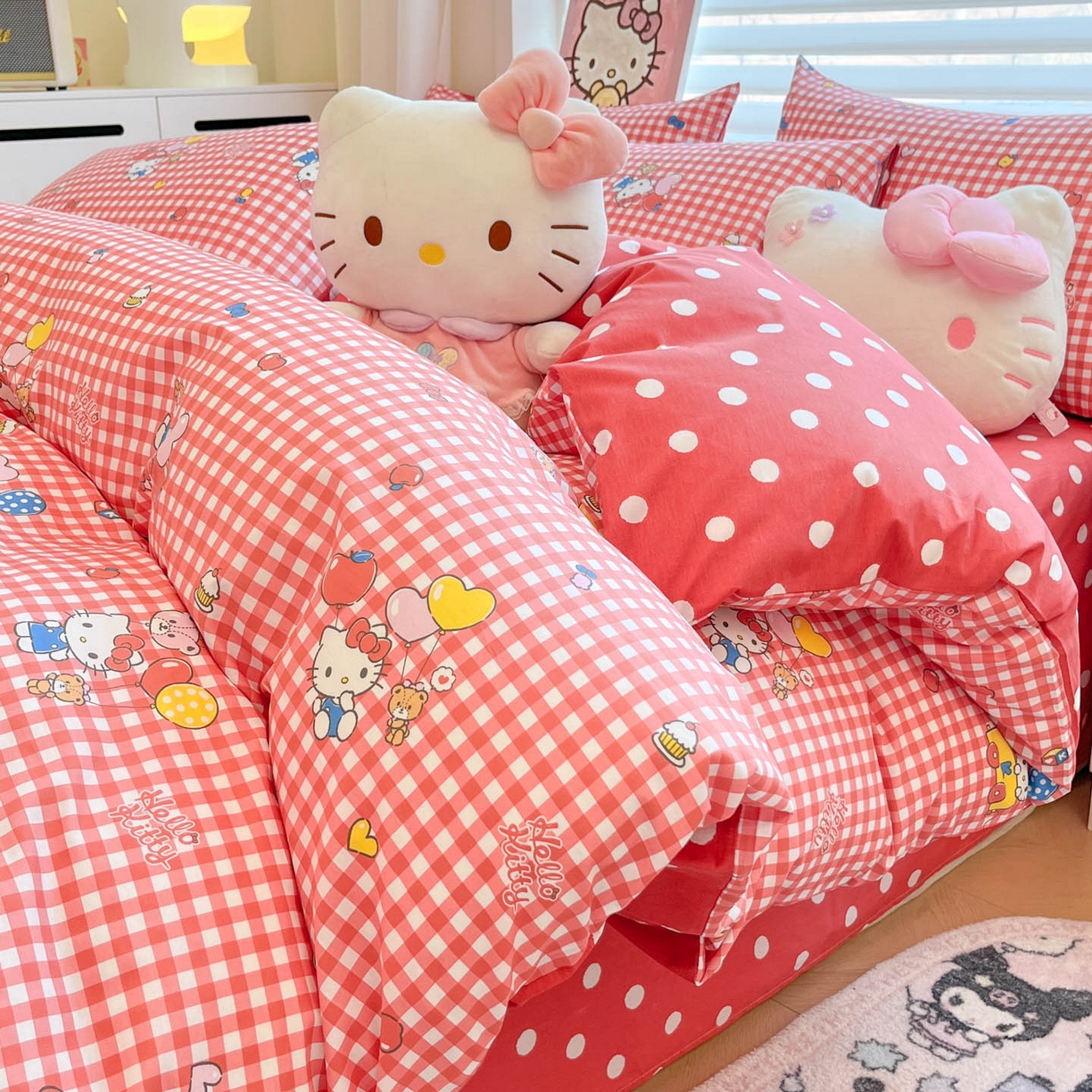 91家纺网 家纺一手货源 找家纺 （总）暮思家居 2026新款正版授权三丽鸥全棉纯棉四件套系列-第一批