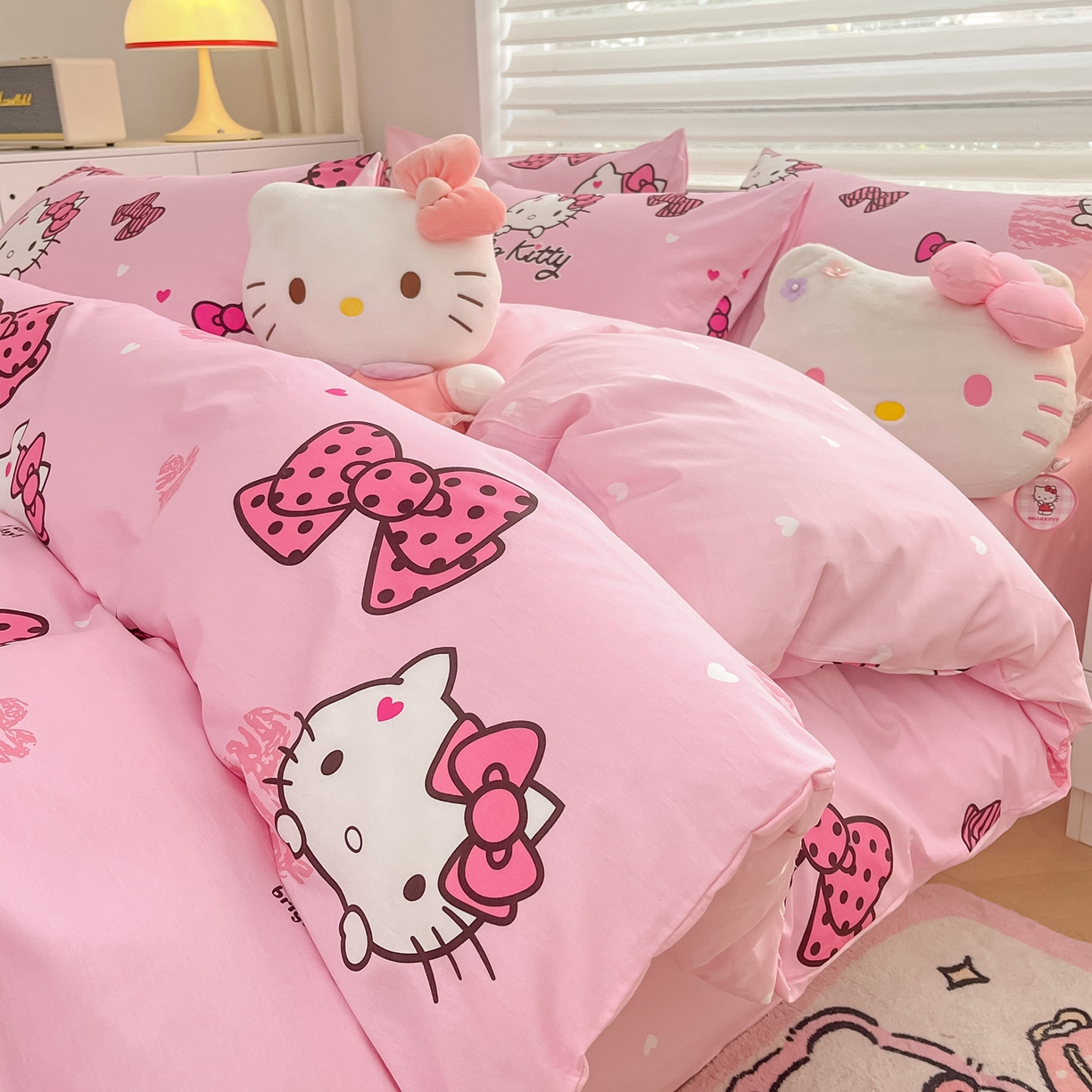 91家纺网 家纺一手货源 找家纺 （总）暮思家居 2026新款正版授权三丽鸥全棉纯棉四件套系列-第一批