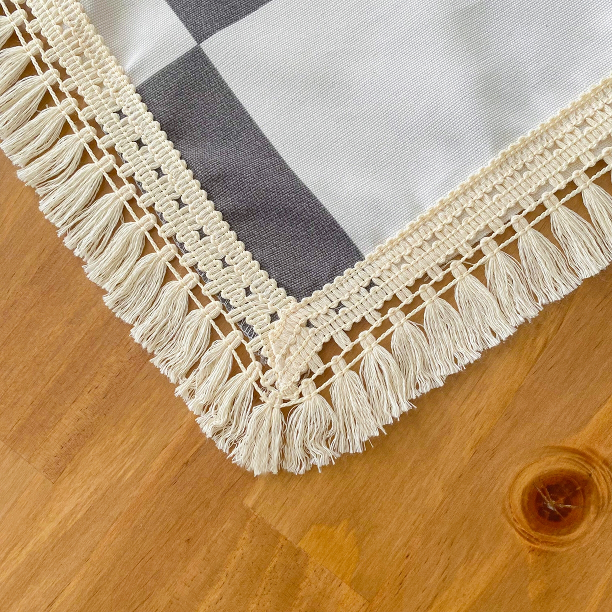 91家纺网 家纺一手货源 找家纺 （总）棉乐町家居 2025新款ins风印花老粗布桌布