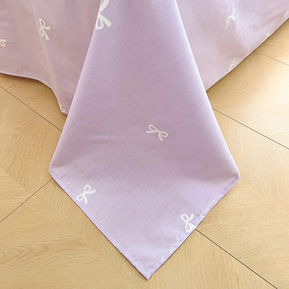 91家纺网 家纺一手货源 找家纺 暮思家居 2026新款正版授权三丽鸥全棉纯棉四件套系列-第一批 气球库洛米