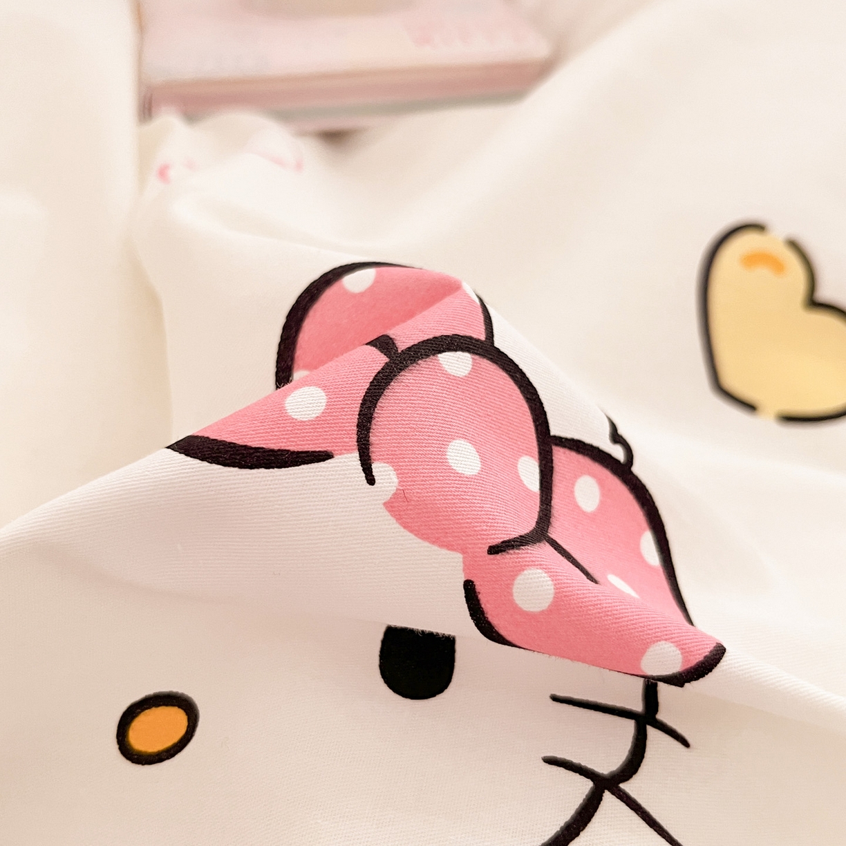 91家纺网 家纺一手货源 找家纺 暮思家居 2026新款正版授权三丽鸥全棉纯棉四件套系列-第一批 少女凯蒂