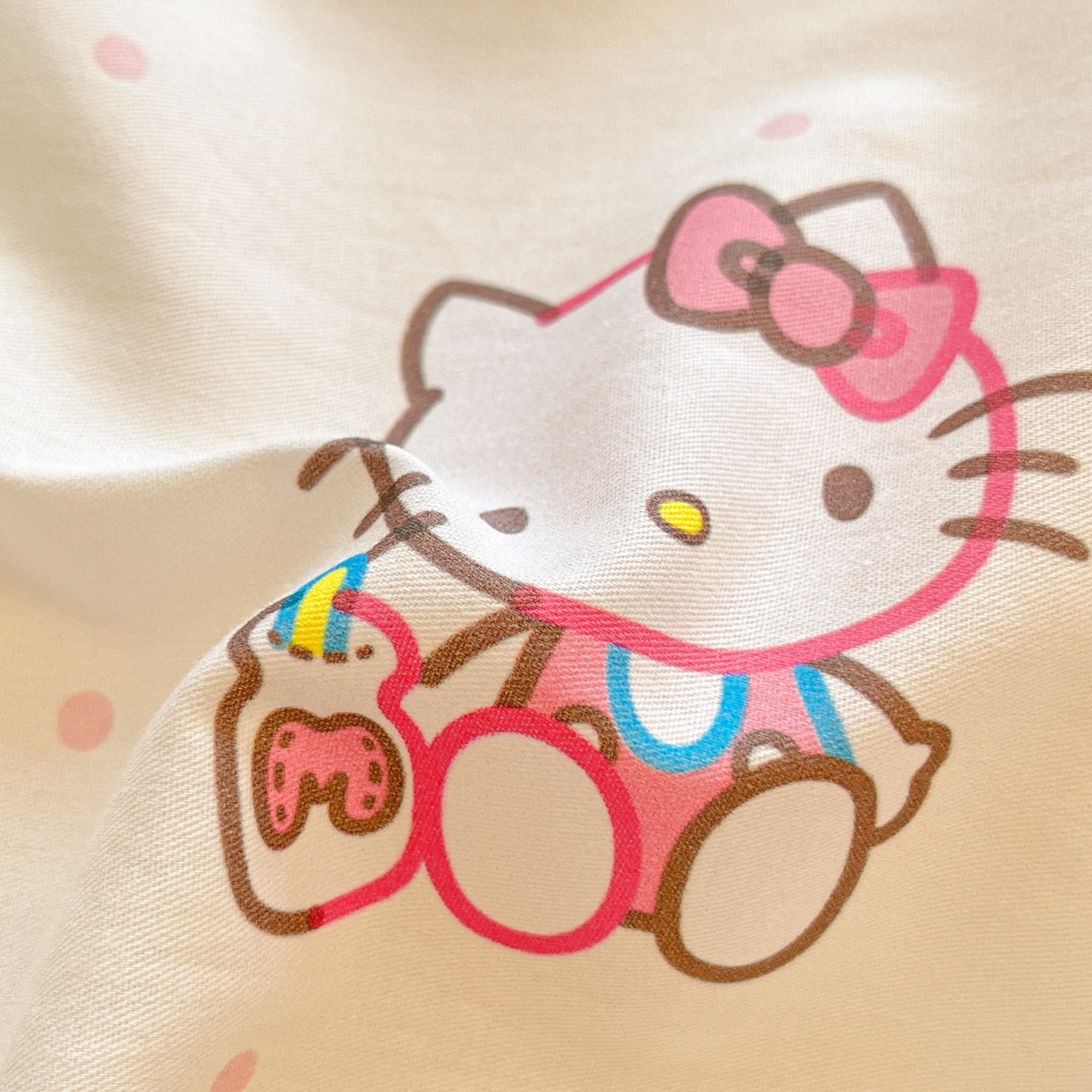 91家纺网 家纺一手货源 找家纺 暮思家居 2026新款正版授权三丽鸥全棉纯棉四件套系列-第一批 甜甜凯蒂