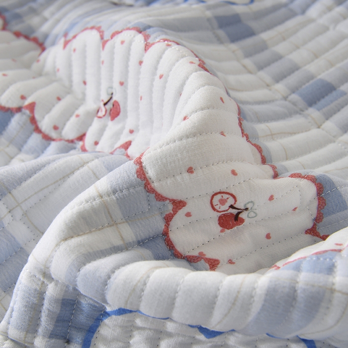 91家纺网 家纺一手货源 找家纺 悠米悠家 2026新款卡通棉拼绒夹棉床盖单品床盖床盖单件 告白气球