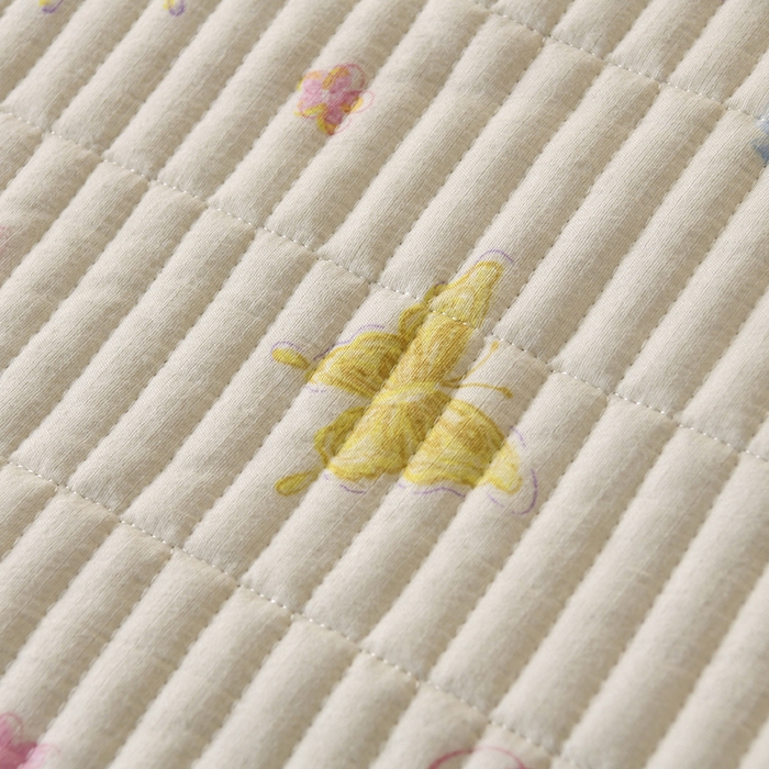 91家纺网 家纺一手货源 找家纺 悠米悠家 2026新款卡通棉拼绒夹棉床盖单品床盖床盖单件 温软蝶梦