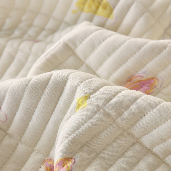 91家纺网 家纺一手货源 找家纺 悠米悠家 2026新款卡通棉拼绒夹棉床盖单品床盖床盖单件 温软蝶梦