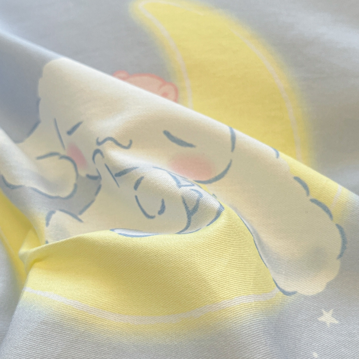 91家纺网 家纺一手货源 找家纺 暮思家居 2026新款正版授权三丽鸥全棉纯棉四件套系列-第一批 晚安大耳狗