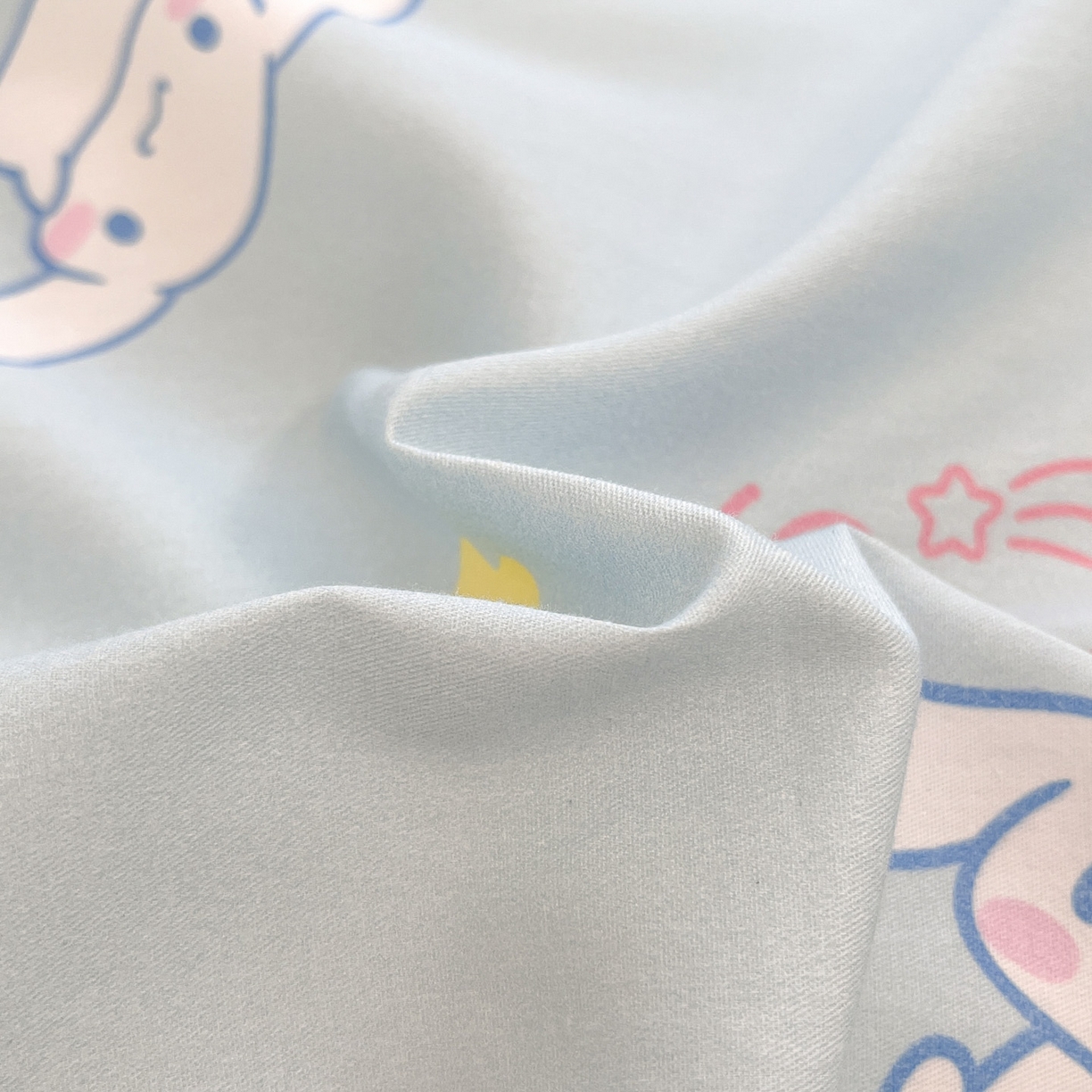 91家纺网 家纺一手货源 找家纺 暮思家居 2026新款正版授权三丽鸥全棉纯棉四件套系列-第一批 星星玉桂狗