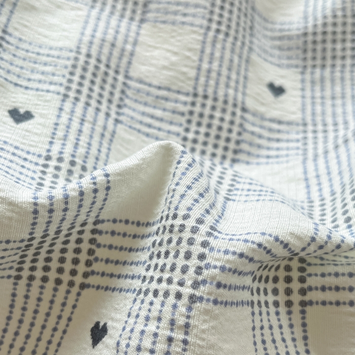 91家纺网 家纺一手货源 找家纺 瑞钰 2025新款云感双层纱暗合四件套 灰雅格