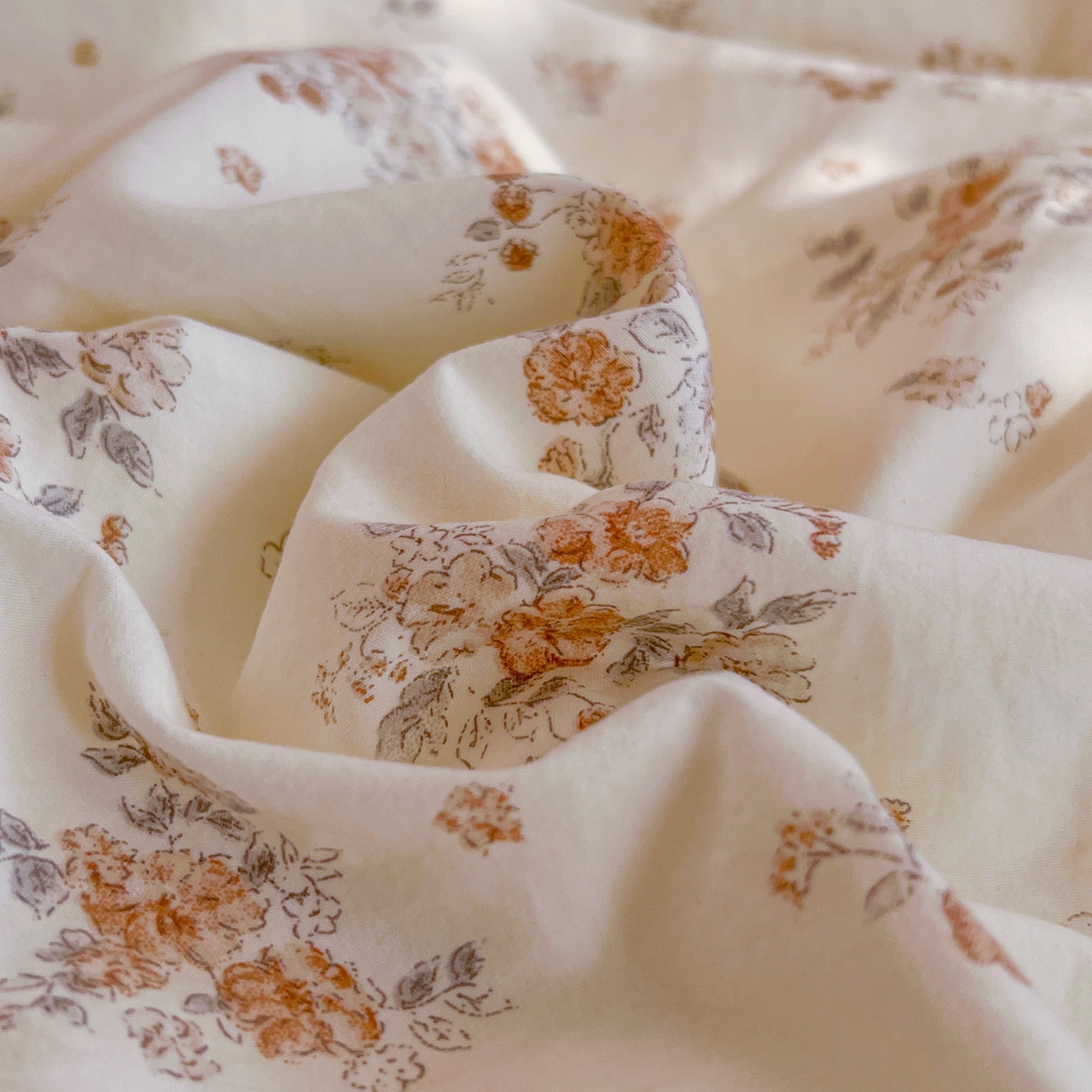 91家纺网 家纺一手货源 找家纺 瑞钰 2026新款A类古法水洗仿棉云感纱四件套慕兮