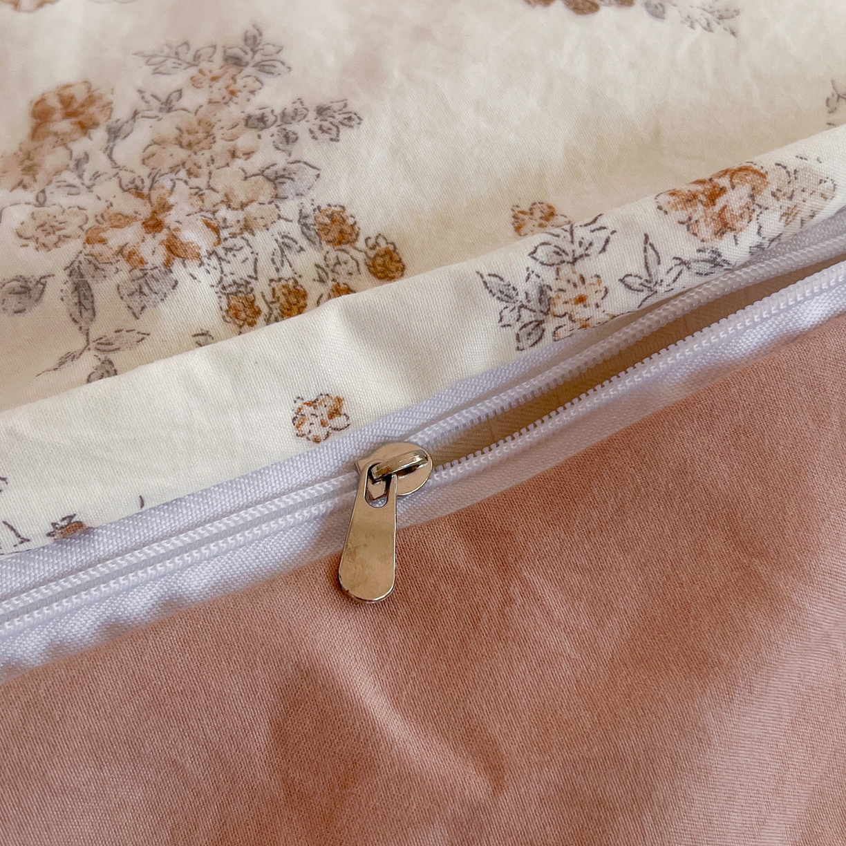 91家纺网 家纺一手货源 找家纺 瑞钰 2026新款A类古法水洗仿棉云感纱四件套慕兮