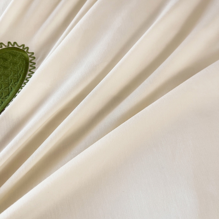 91家纺网 家纺一手货源 找家纺 炫拼家纺 2026新款卡通毛巾绣A类全棉40支水洗棉贴布绣平绣纯棉四件套-毛球系列 毛球-平安喜乐