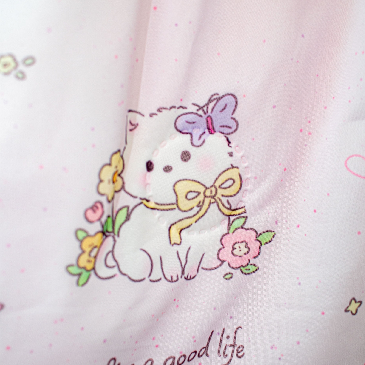 91家纺网 家纺一手货源 找家纺 欣宜家纺 2025新款母婴级卡通冰淇淋夏被夏凉空调冰丝薄款被芯可机洗凉感丝冰皮被子 被子被芯 粉小猫