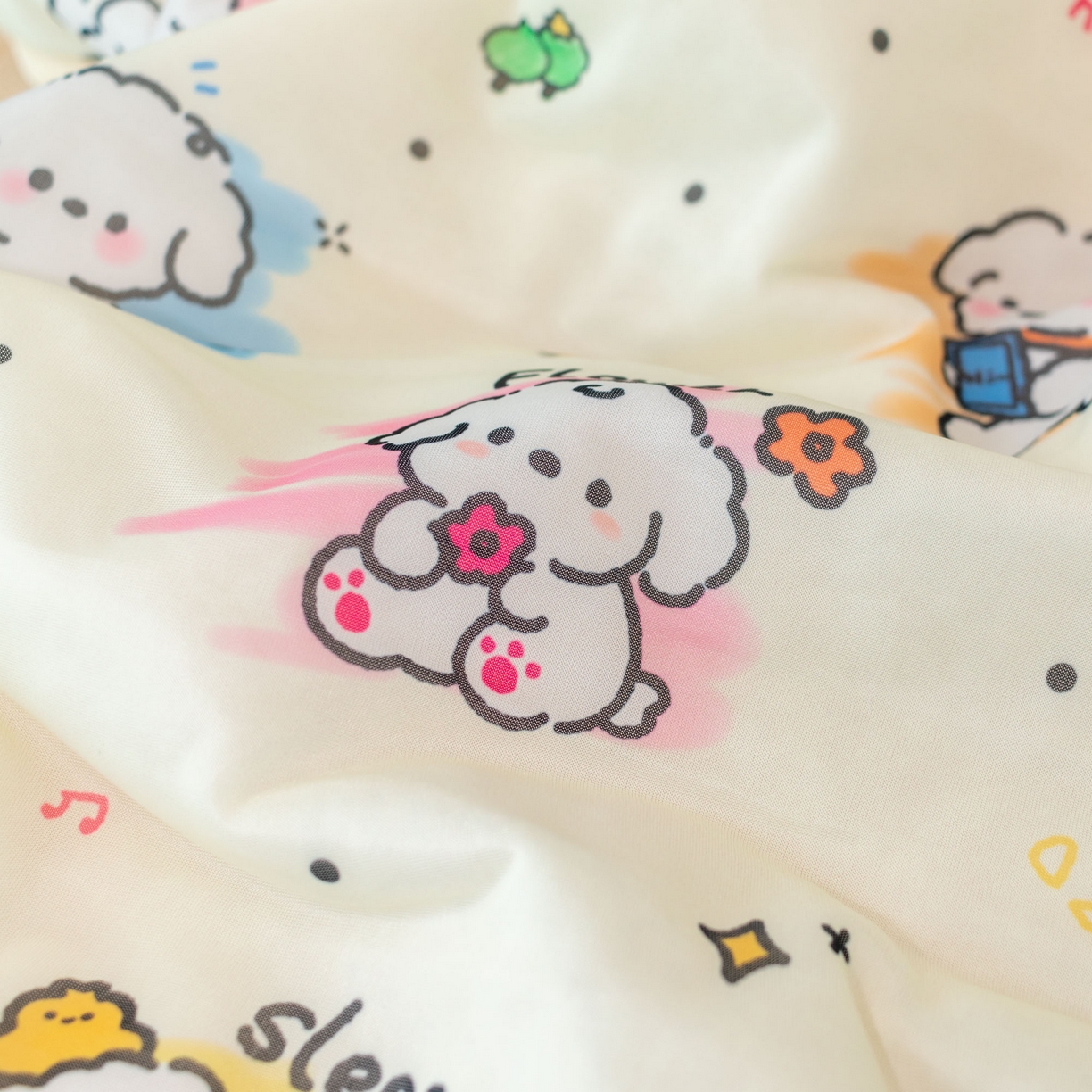 91家纺网 家纺一手货源 找家纺 欣宜家纺 2025新款母婴级卡通冰淇淋夏被夏凉空调冰丝薄款被芯可机洗凉感丝冰皮被子 被子被芯 乖乖狗