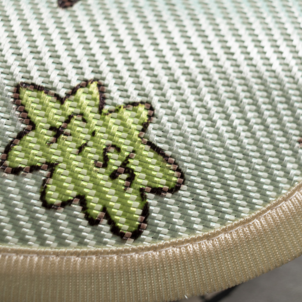 91家纺网 家纺一手货源 找家纺 欣宜家纺 2025新款可爱卡通儿童冰藤席 牛仔猫