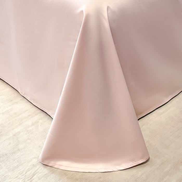 91家纺网 家纺一手货源 找家纺 欣宜家纺 2025新款纯棉全棉长绒棉刺绣绣花四件套高端礼盒款-爱丽丝 爱丽丝-轻奢粉