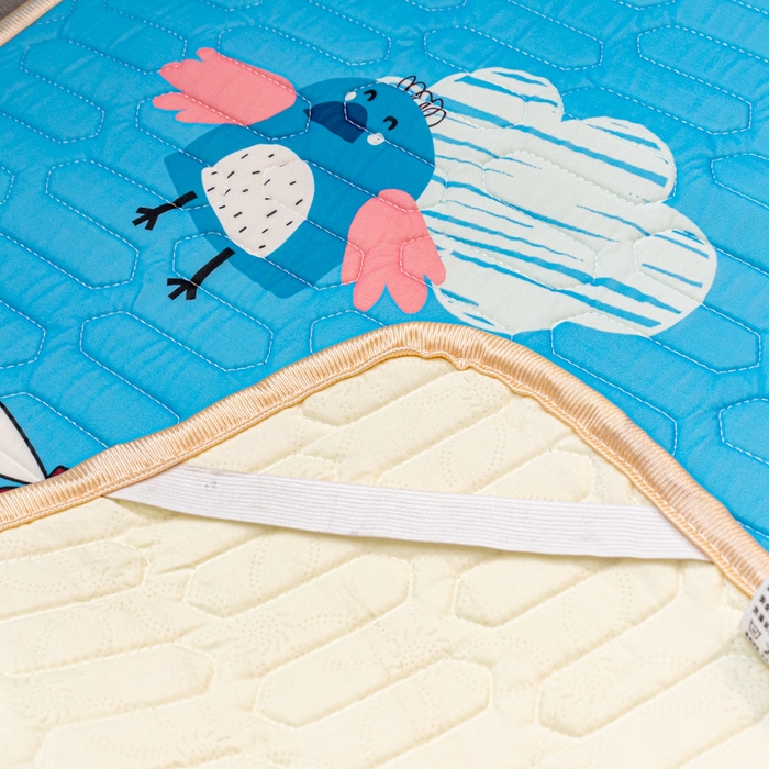 91家纺网 家纺一手货源 找家纺 欣宜家纺 2025新款母婴级儿童乳胶凉席空调席 飞机热气球