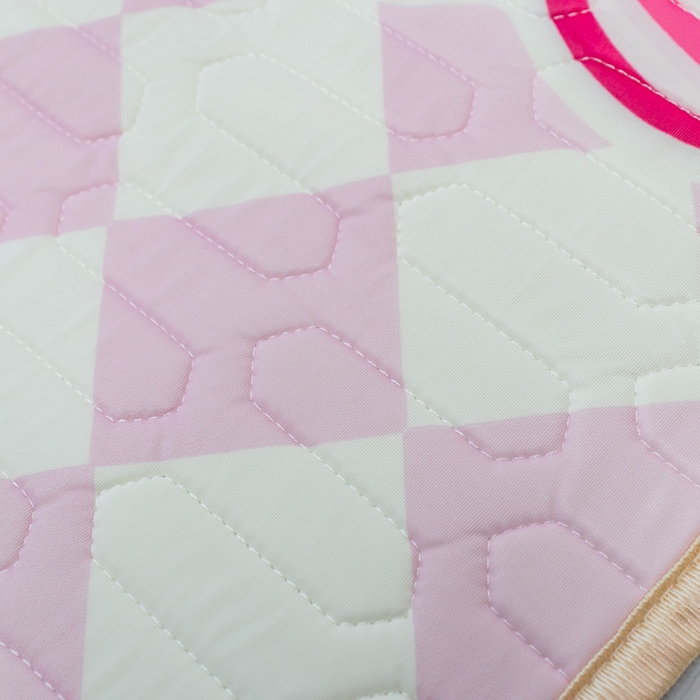 91家纺网 家纺一手货源 找家纺 欣宜家纺 2025新款母婴级儿童乳胶凉席空调席 甜蜜小熊