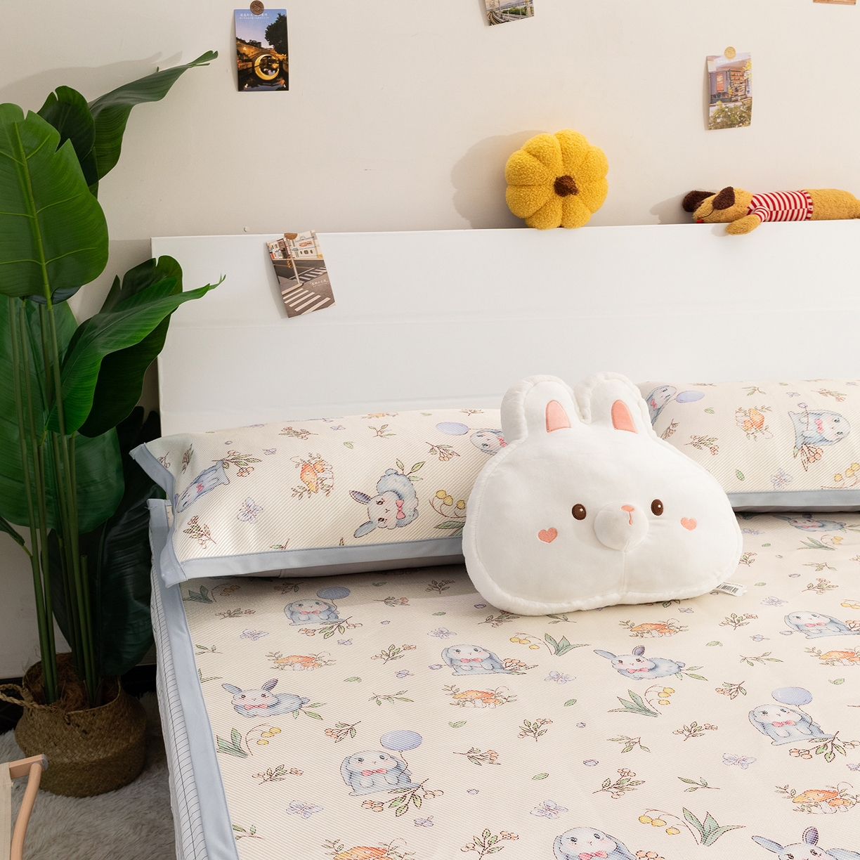 91家纺网 家纺一手货源 找家纺 （总）欣宜家纺 2025新款夏季新款养生藤席冰藤席冰丝席空调席可机洗（提供质检报告）