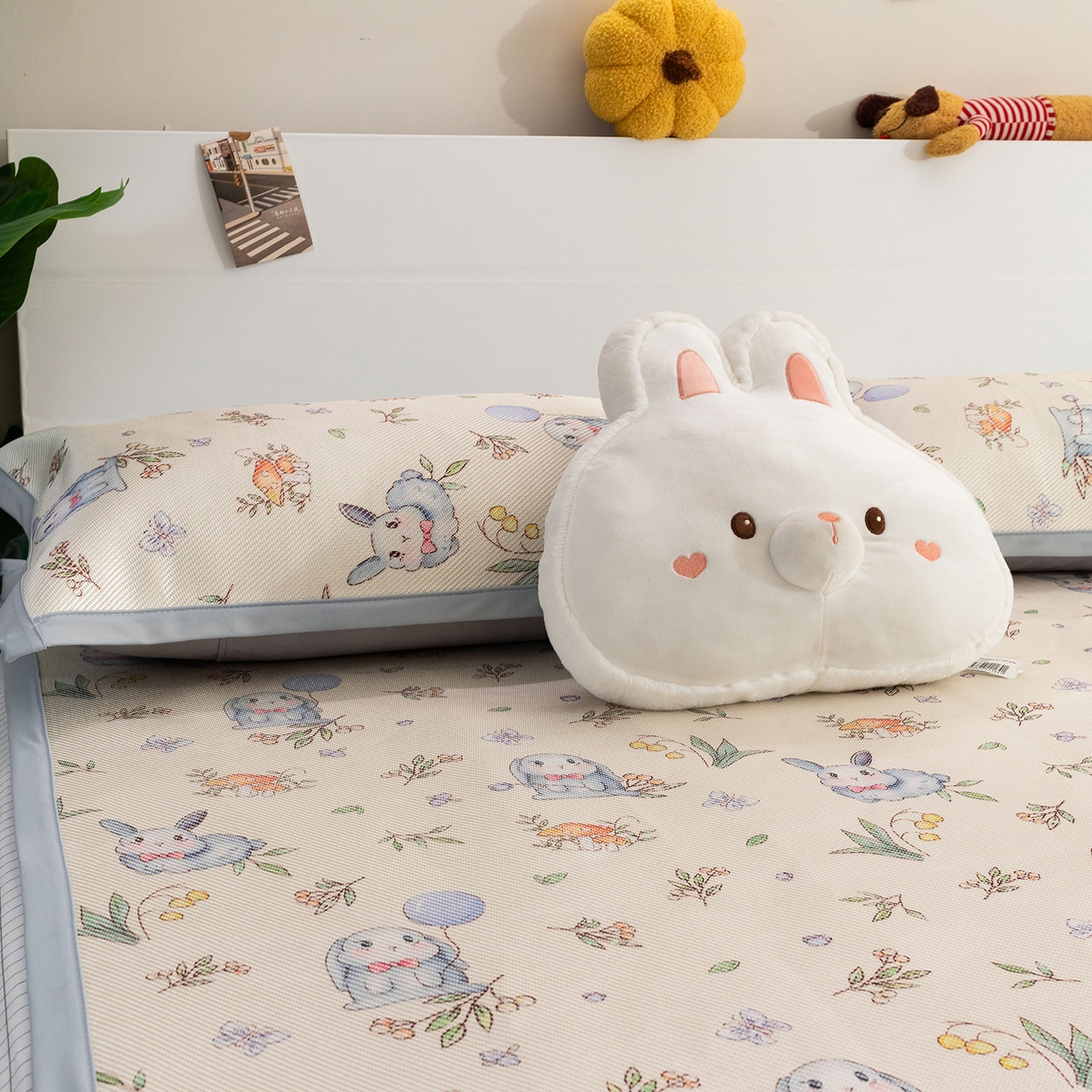 91家纺网 家纺一手货源 找家纺 （总）欣宜家纺 2025新款夏季新款养生藤席冰藤席冰丝席空调席可机洗（提供质检报告）