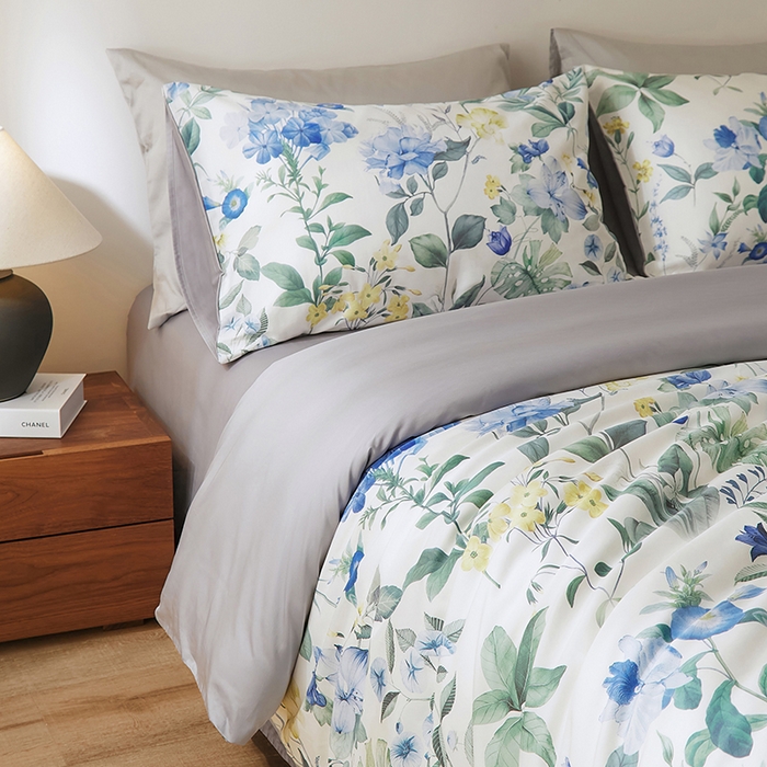 91家纺网 家纺一手货源 找家纺 （总）欣宜家纺 2025新款60支长绒棉数码印花系列四件套