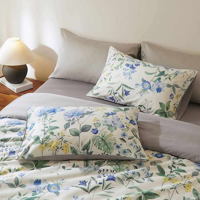 91家纺网 家纺一手货源 找家纺 （总）欣宜家纺 2025新款60支长绒棉数码印花系列四件套