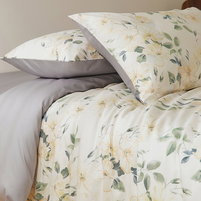 91家纺网 家纺一手货源 找家纺 （总）欣宜家纺 2025新款60支长绒棉数码印花系列四件套