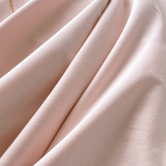 91家纺网 家纺一手货源 找家纺 欣宜家纺 2025新款纯棉全棉长绒棉磨毛不掉毛高端四件套羽翼系列带礼盒 豆沙粉