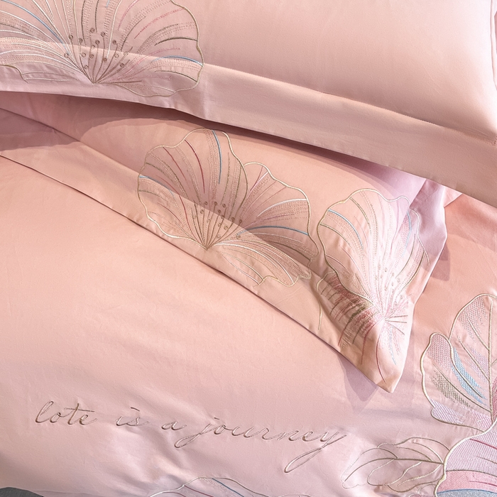 91家纺网 家纺一手货源 找家纺 （总）欣宜家纺 2025新款纯棉全棉长绒棉磨毛四件套华尔兹系列