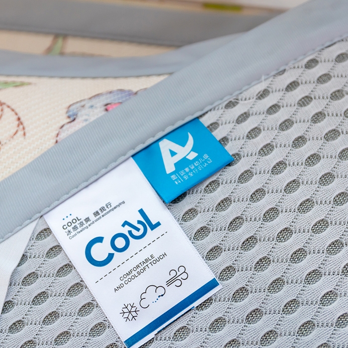 91家纺网 家纺一手货源 找家纺 （总）欣宜家纺 2025新款儿童冰藤席幼儿园午睡席子凉席枕套可定制任意尺寸