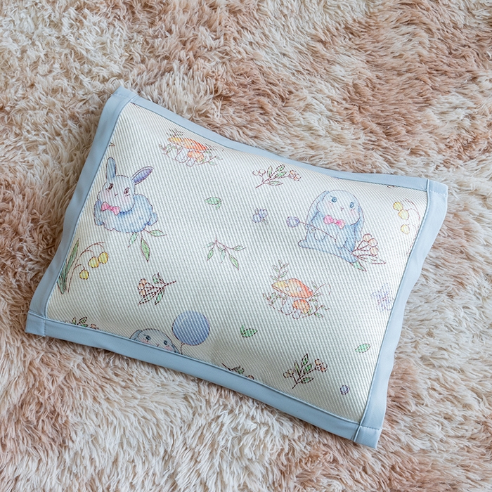 91家纺网 家纺一手货源 找家纺 （总）欣宜家纺 2025新款儿童冰藤席幼儿园午睡席子凉席枕套可定制任意尺寸