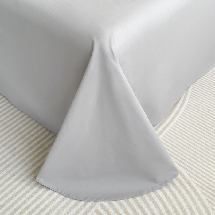 91家纺网 家纺一手货源 找家纺 欣宜家纺 2025新款纯棉全棉长绒棉磨毛绣花四件套克里斯系列刺绣套件带礼盒 克里斯-绅士灰