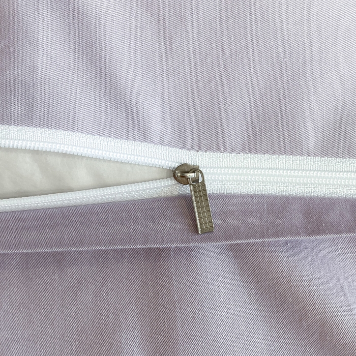 91家纺网 家纺一手货源 找家纺 欣宜家纺 2025新款纯棉全棉长绒棉刺绣绣花高端礼盒初暖系列四件套 白紫色